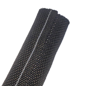 黑色加白邊自卷式套管