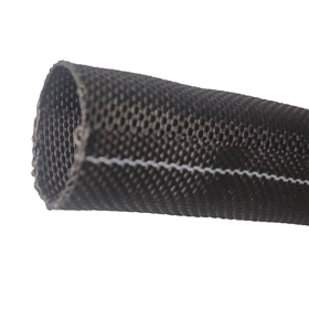 黑色加白邊自卷式套管