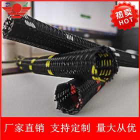 花紋式自卷式編織套管